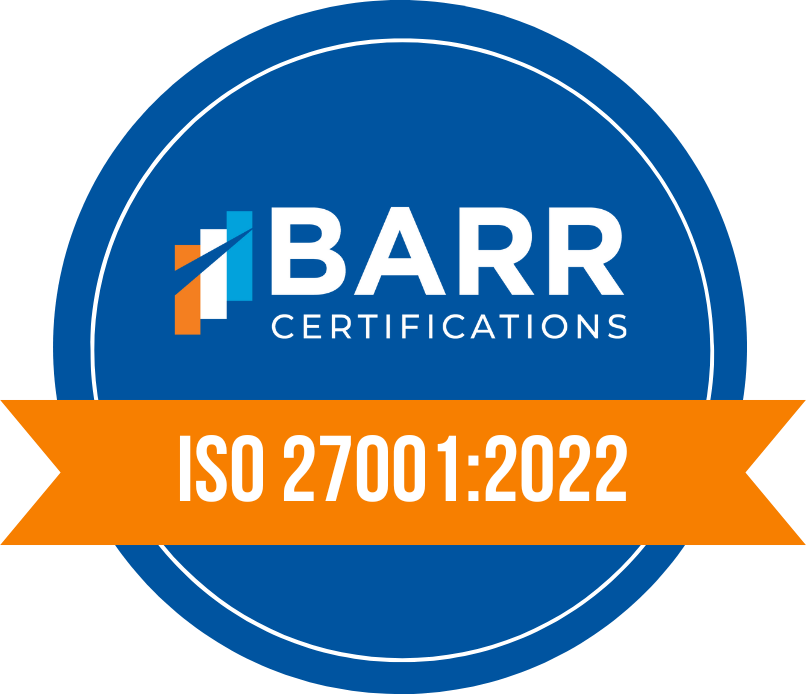 BARR Certifications · ISO 27001:2022