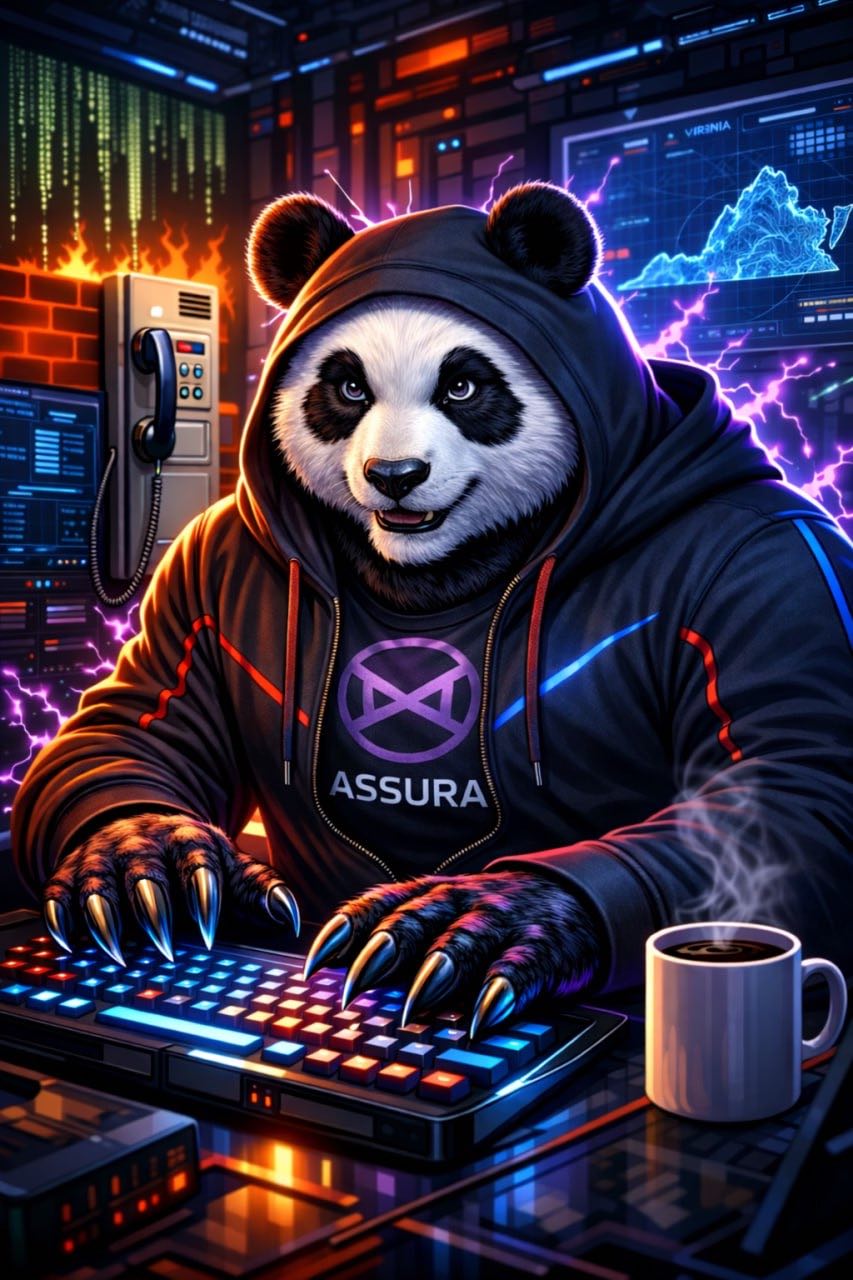 Purple Panda